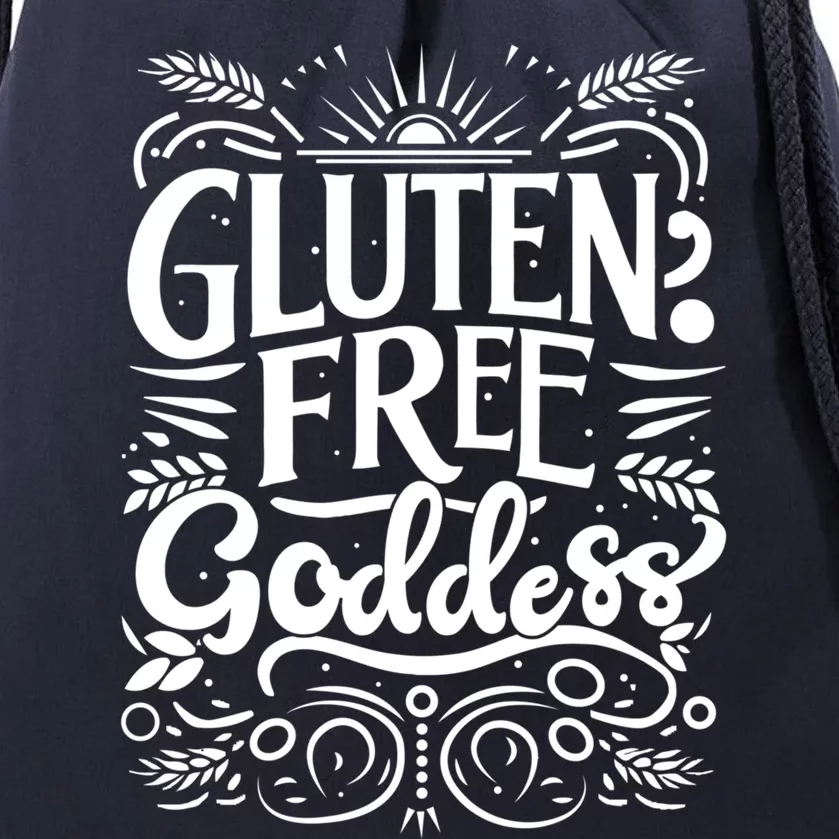 Glutenfree Goddess Celiac Awareness And Healthy Living Funny Gift Drawstring Bag