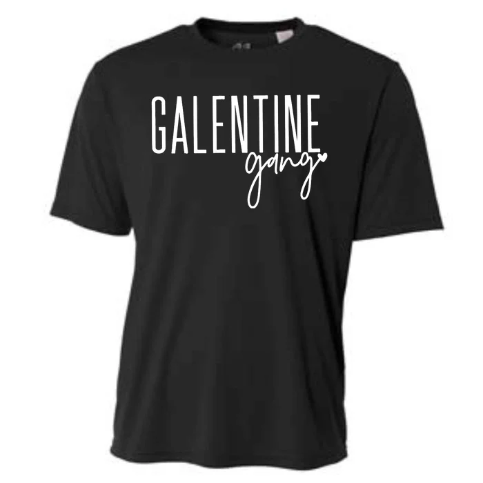 Galentine Gang Cute Valentines Day Cooling Performance Crew T-Shirt