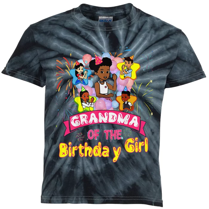 Grandma GracieS Corner Birthday Dolls Cute Party Gift Kids Tie-Dye T-Shirt