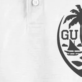 Guam Guamanian Chamorro Dry Zone Grid Performance Polo