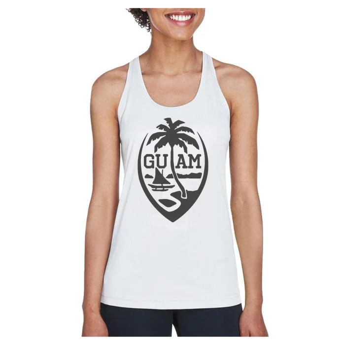 Guam Guamanian Chamorro Women's Racerback Tank