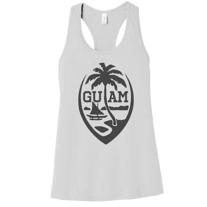 Guam Guamanian Chamorro Women's Racerback Tank