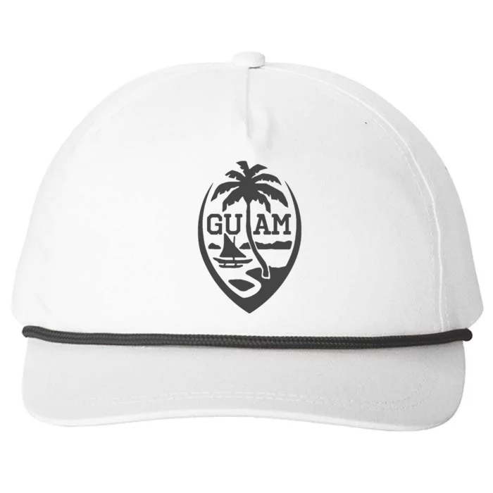 Guam Guamanian Chamorro Snapback Five-Panel Rope Hat