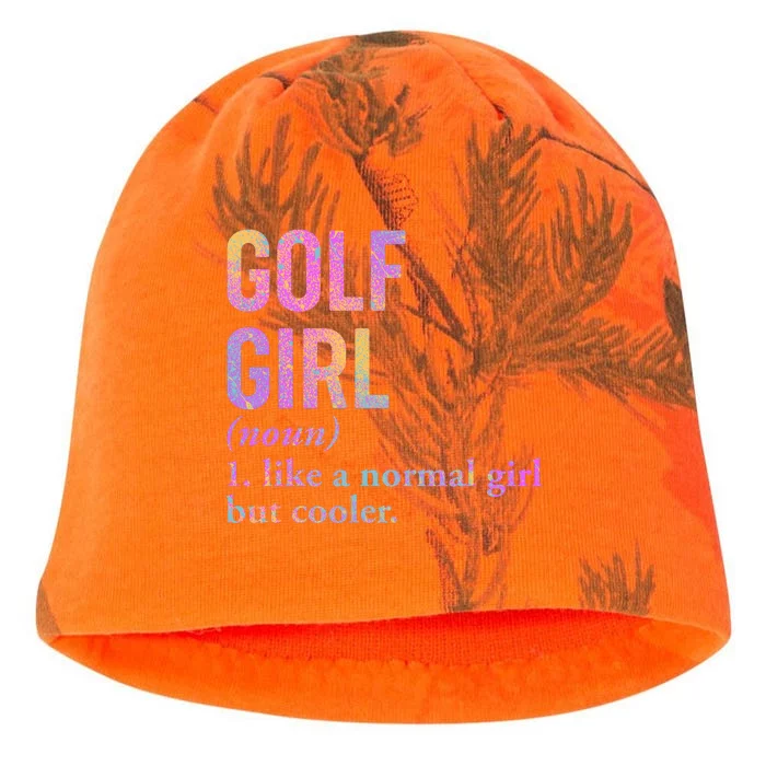 Golf Girl Definition Kati - Camo Knit Beanie