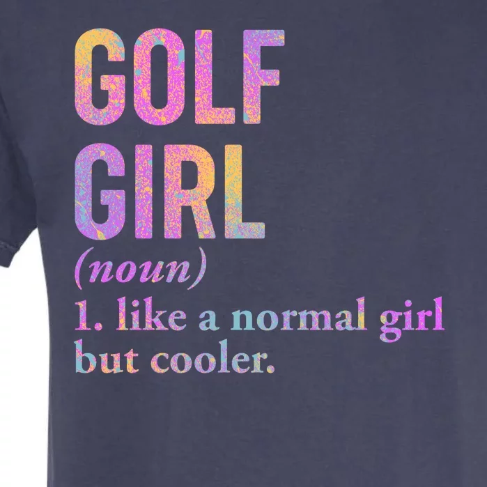 Golf Girl Definition Garment-Dyed Heavyweight T-Shirt