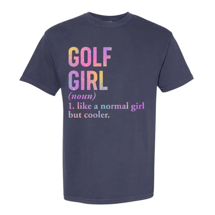 Golf Girl Definition Garment-Dyed Heavyweight T-Shirt