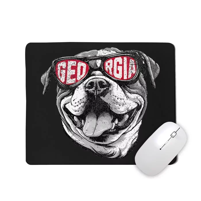 Ga Georgia Dog Sport Lovers Mousepad