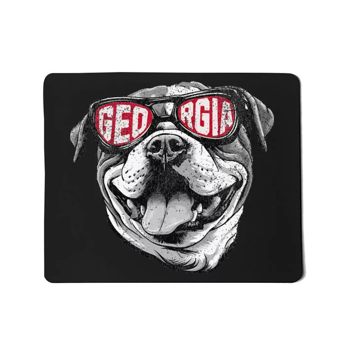 Ga Georgia Dog Sport Lovers Mousepad