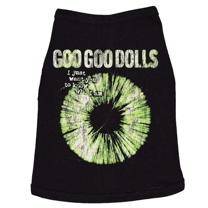 Goo Goo Dolls Green Iris Exclusive Doggie Tank