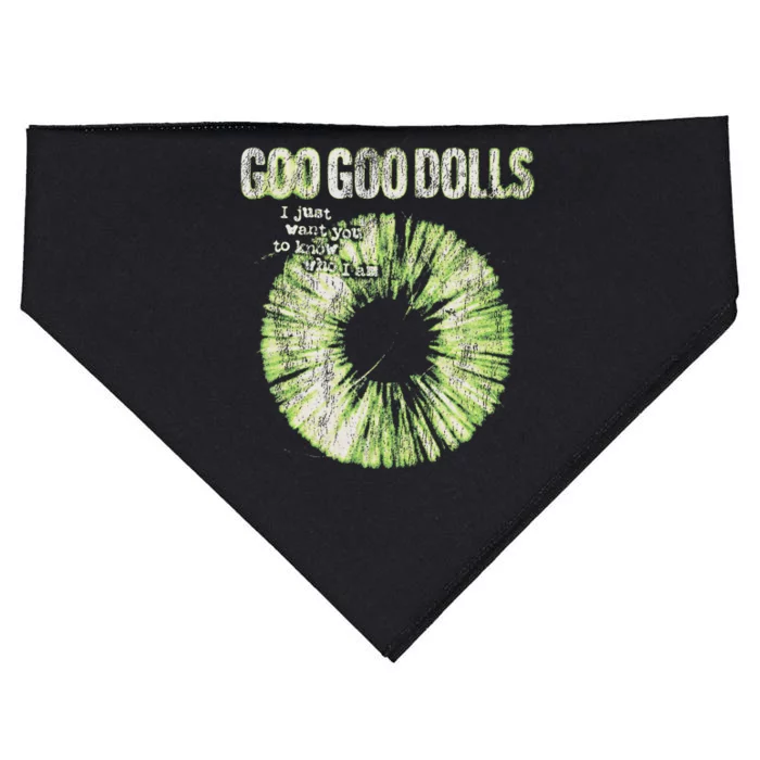 Goo Goo Dolls Green Iris Exclusive USA-Made Doggie Bandana