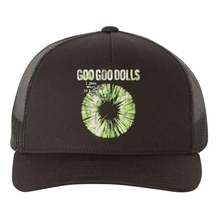 Goo Goo Dolls Green Iris Exclusive Yupoong Adult 5-Panel Trucker Hat