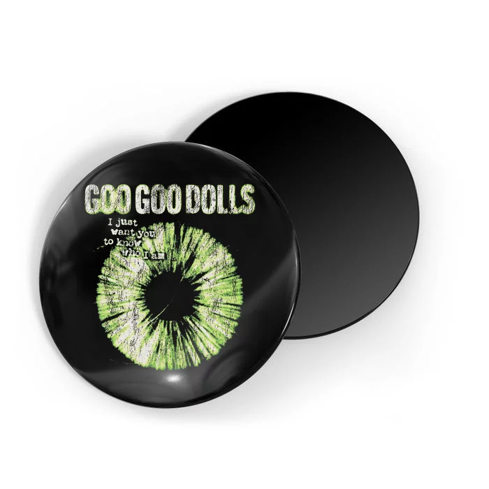 Goo Goo Dolls Green Iris Exclusive Magnet