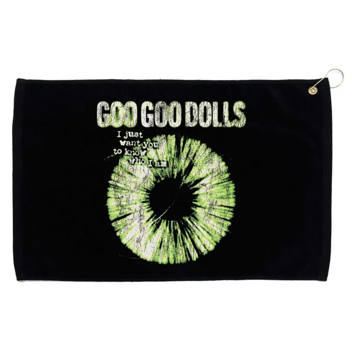 Goo Goo Dolls Green Iris Exclusive Grommeted Golf Towel