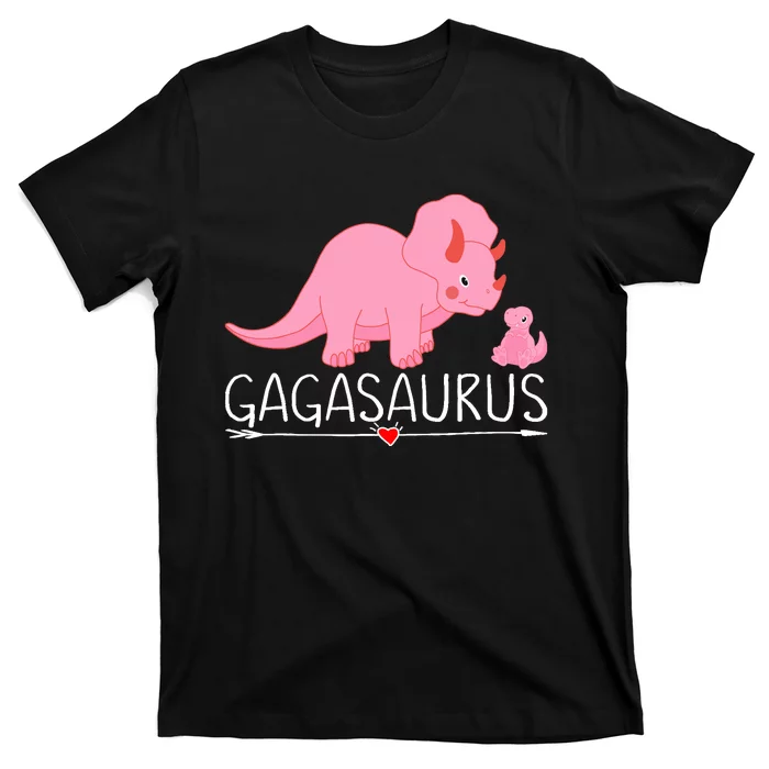 Gagasaurus Grandma Dinosaur Baby Trex Funny Gaga Dino Gift T-Shirt