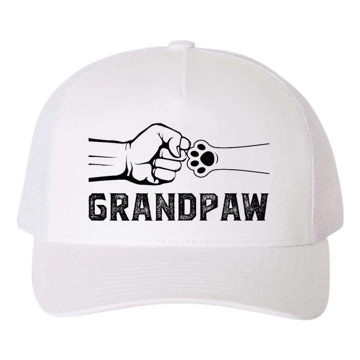 Grandpaw Grandpa Dog Grandpaw Appreciation Yupoong Adult 5-Panel Trucker Hat