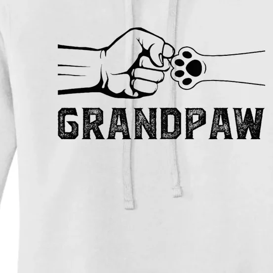 Grandpaw Grandpa Dog Grandpaw Appreciation Women's Pullover Hoodie