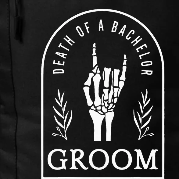 Gothic Groom Death Of A Bachelor Wedding Bachelor Party Daily Commute Backpack