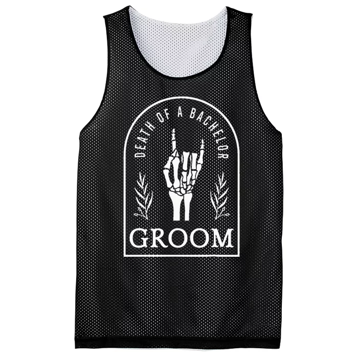 Gothic Groom Death Of A Bachelor Wedding Bachelor Party Mesh Reversible Basketball Jersey Tank