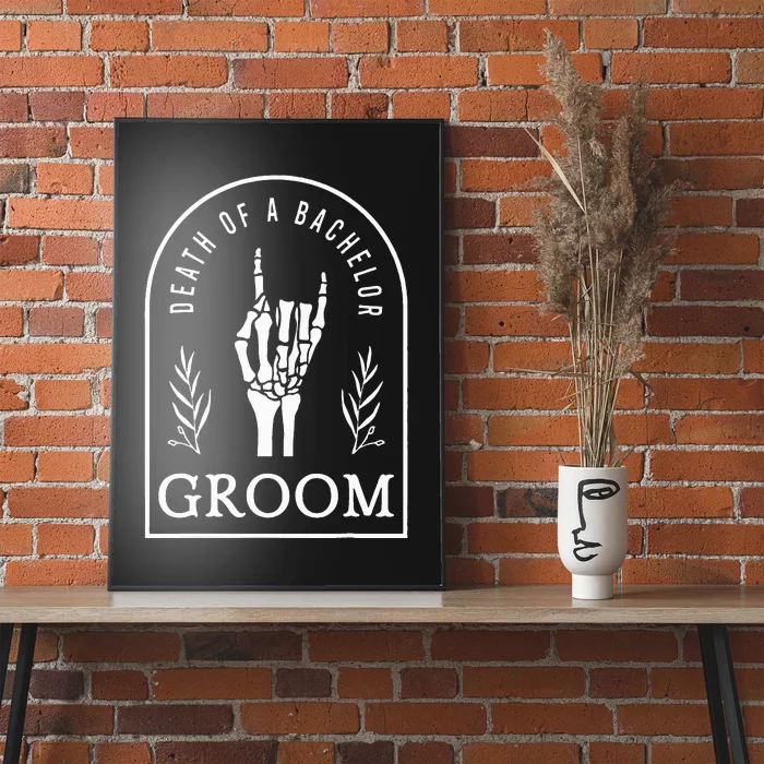 Gothic Groom Death Of A Bachelor Wedding Bachelor Party Poster