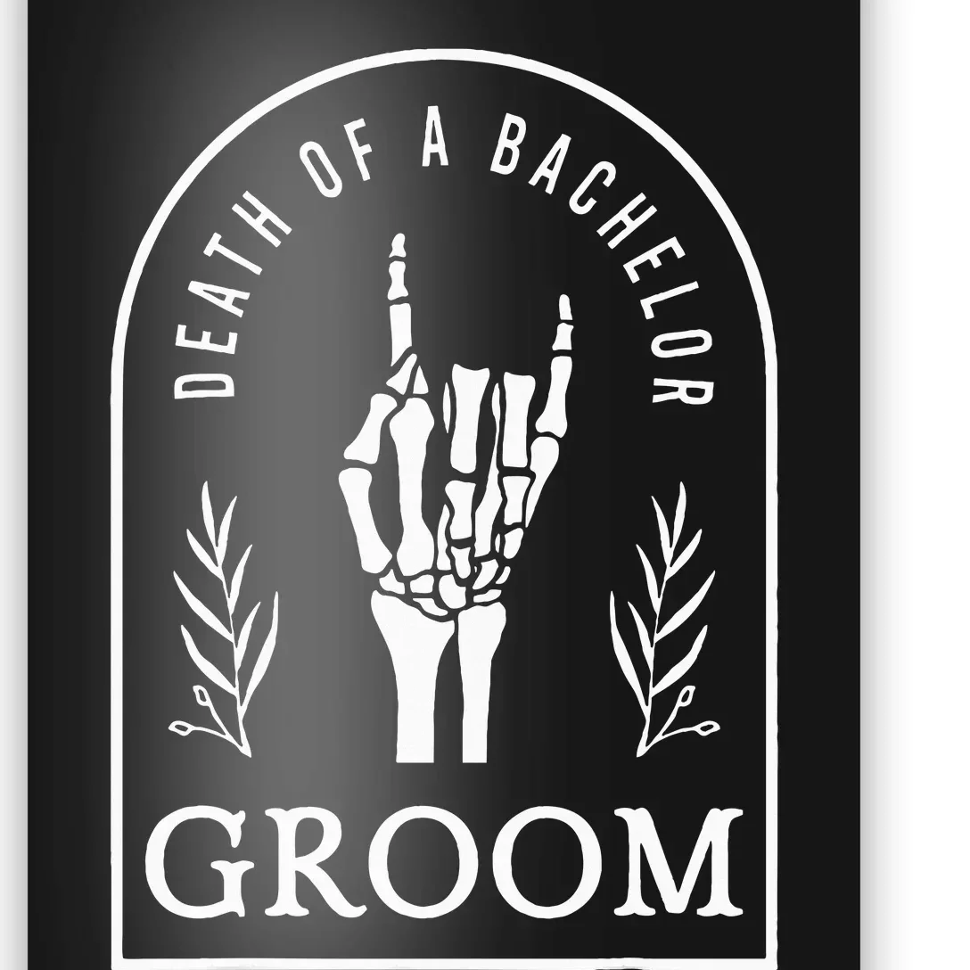 Gothic Groom Death Of A Bachelor Wedding Bachelor Party Poster