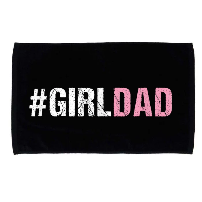 #Girldad Girl Dad Microfiber Hand Towel