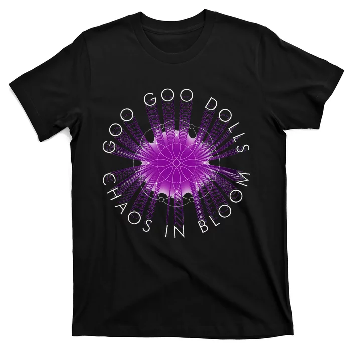 Goo Goo Dolls Chaos Venn Diagram T-Shirt