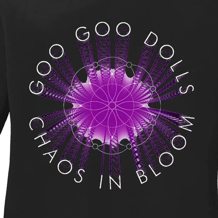 Goo Goo Dolls Chaos Venn Diagram Ladies Long Sleeve Shirt