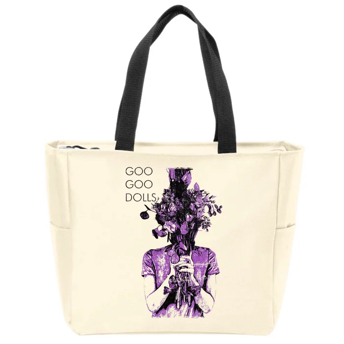 Goo Goo Dolls In Bloom Zip Tote Bag