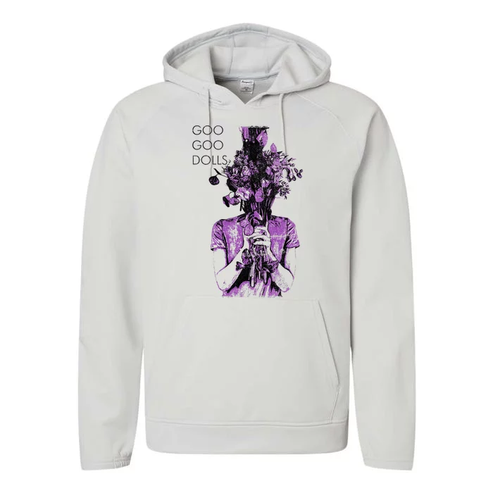 Goo Goo Dolls In Bloom Performance Fleece Hoodie