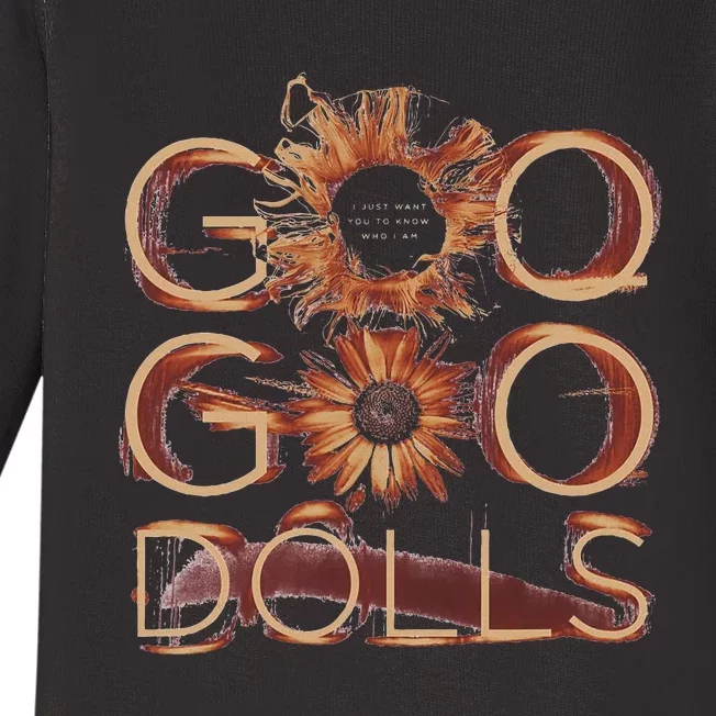 Goo Goo Dolls Iris Flower Exclusive Baby Long Sleeve Bodysuit