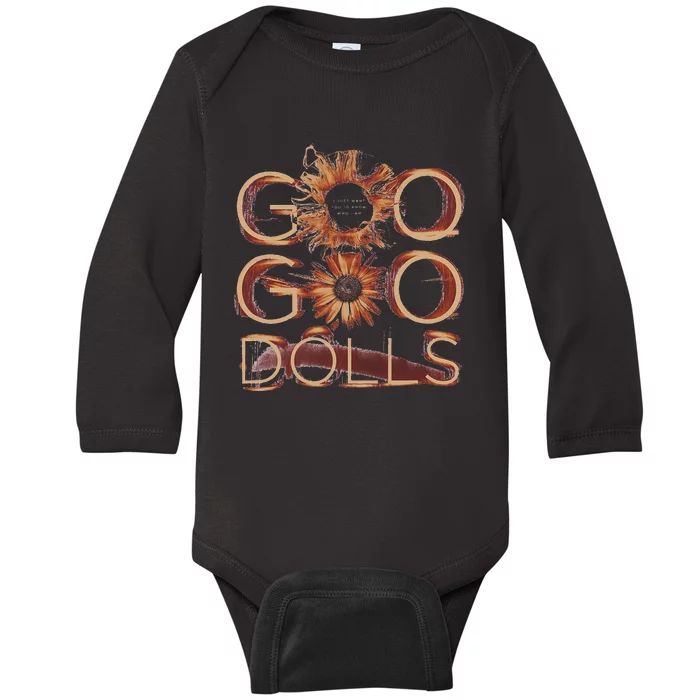 Goo Goo Dolls Iris Flower Exclusive Baby Long Sleeve Bodysuit