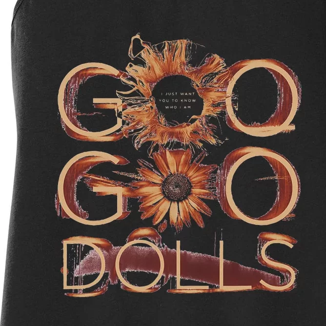 Goo Goo Dolls Iris Flower Exclusive Women's Racerback Tank