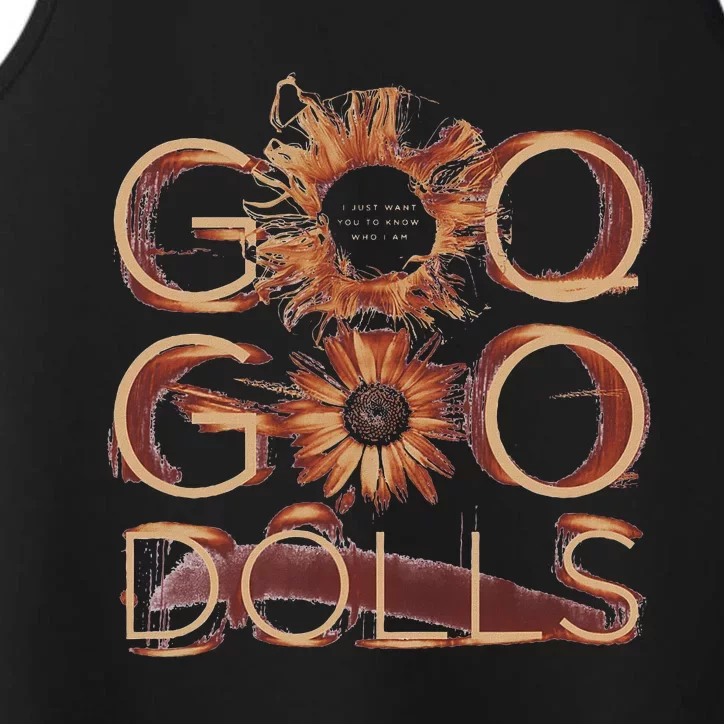 Goo Goo Dolls Iris Flower Exclusive Performance Tank