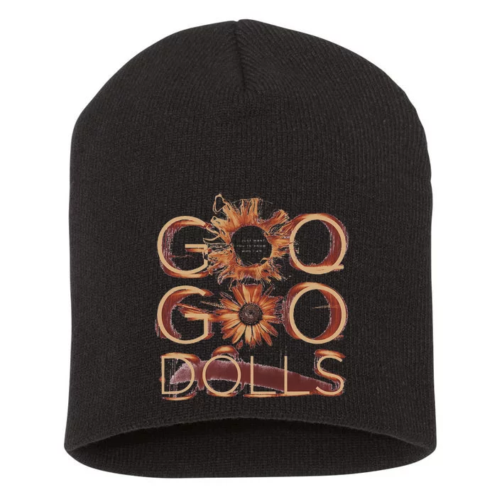 Goo Goo Dolls Iris Flower Exclusive Short Acrylic Beanie