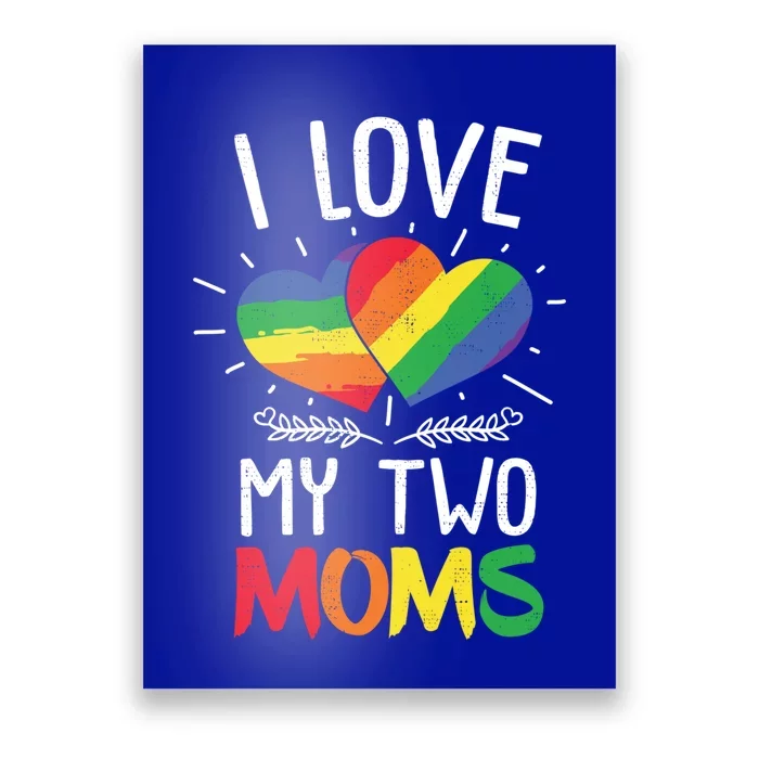 Great Gift Design Of Lesbian Moms Cool Gift Poster