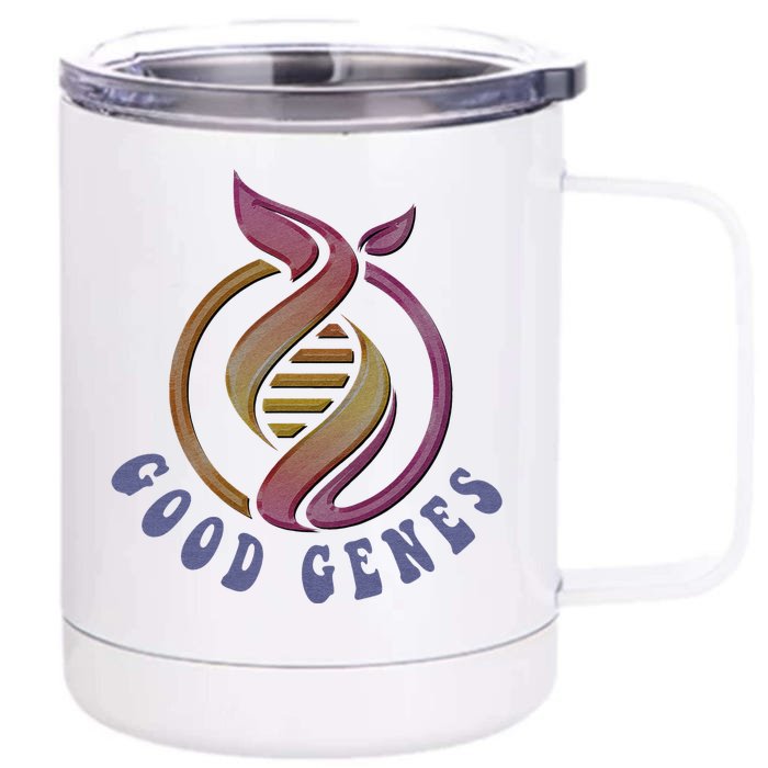 Good Genes DNA Day Front & Back 12oz Stainless Steel Tumbler Cup