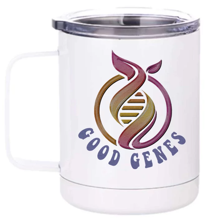 Good Genes DNA Day Front & Back 12oz Stainless Steel Tumbler Cup