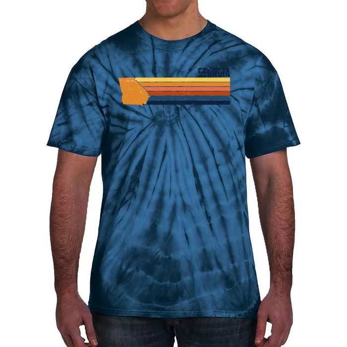 Retro Vintage Georgia Tie-Dye T-Shirt