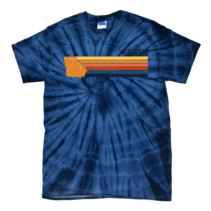 Retro Vintage Georgia Tie-Dye T-Shirt