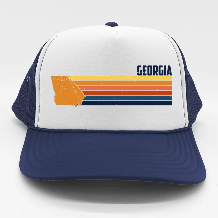 Retro Vintage Georgia Trucker Hat