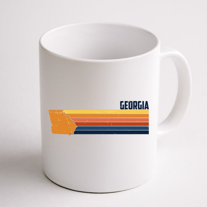 Retro Vintage Georgia Front & Back Coffee Mug