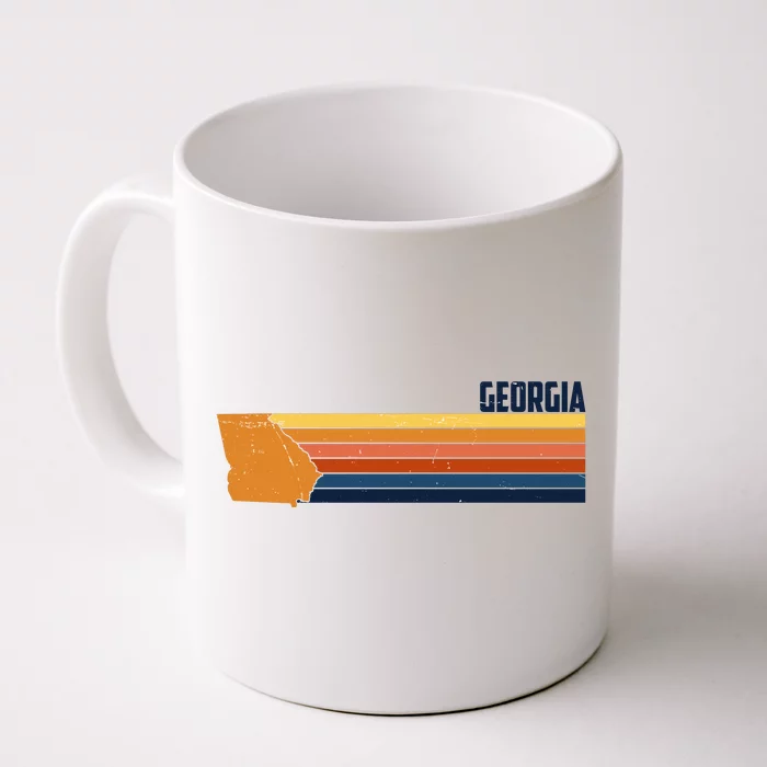 Retro Vintage Georgia Front & Back Coffee Mug