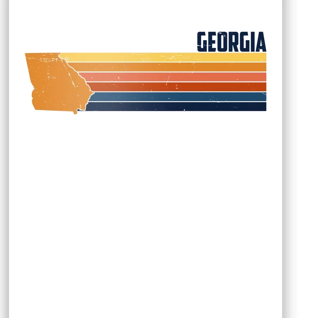 Retro Vintage Georgia Poster