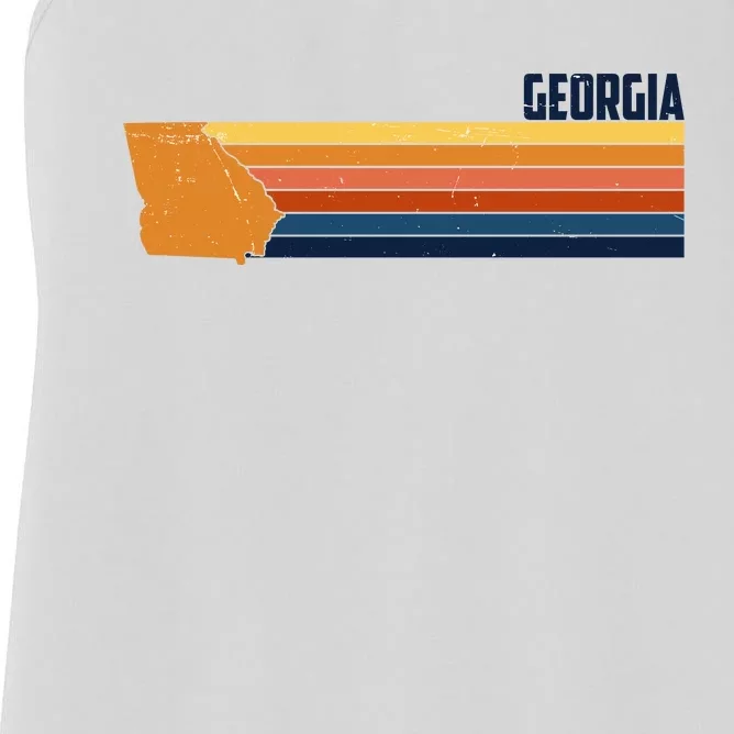 Retro Vintage Georgia Women's Racerback Tank