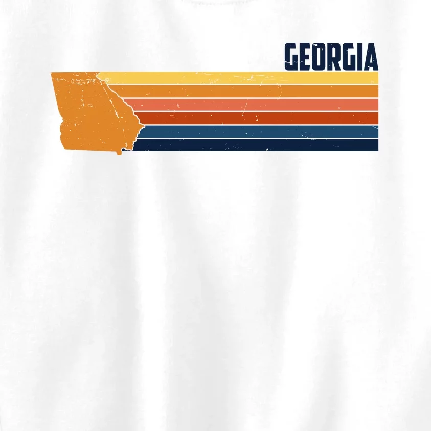 Retro Vintage Georgia Kids Sweatshirt