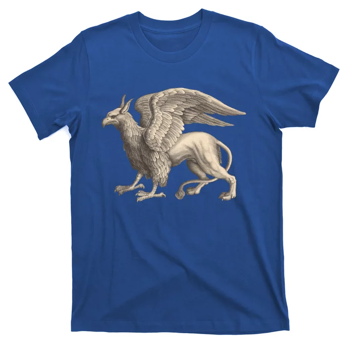 Griffin Gift Eagle Lion Medieval Bird Mythical Creature Gift T-Shirt