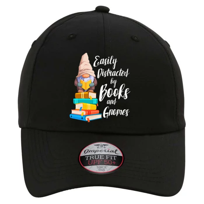 Garden Gnome Easily Distracted By Books Gnomes Book Lover The Original Performance Cap