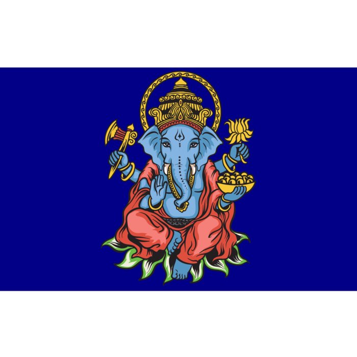 Ganesha God Elephant Gift Spiritual Hindu Yoga Meditation Great Gift Bumper Sticker