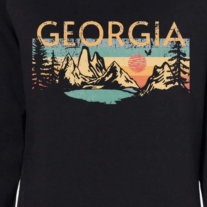 Georgia Womens California Wash Sweatshirt