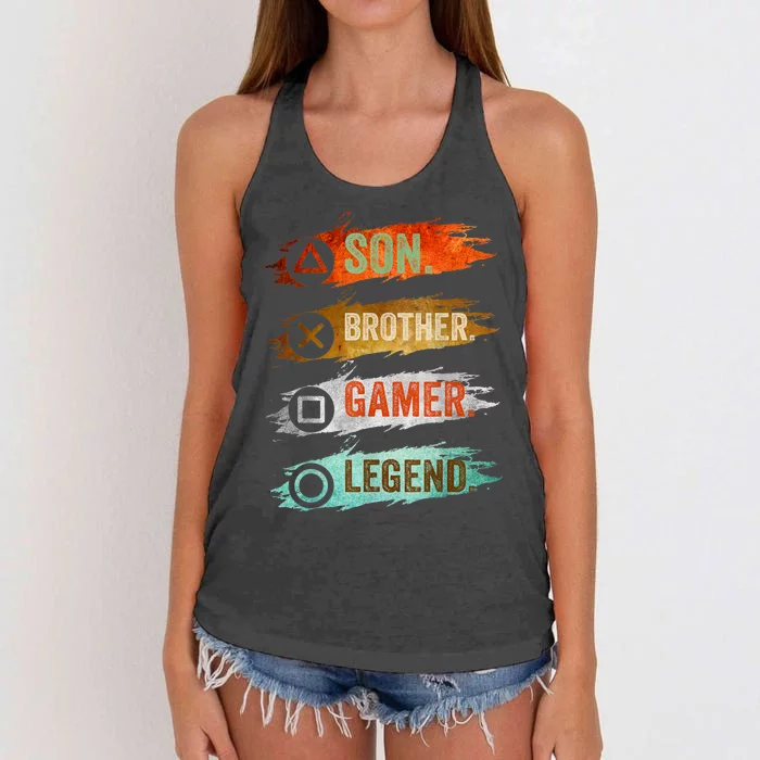 Gaming Gifts For Teenage 816 Year Old Gamer Women's Knotted Racerback Tank